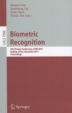 portada biometric recognition: 6th chinese conference, ccbr 2011, beijing, china, december 3-4, 2011. proceedings