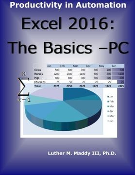 portada Excel 2016: The Basics - PC
