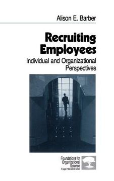 portada recruiting employees: individual and organizational perspectives (en Inglés)