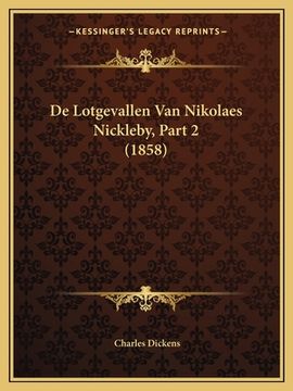 portada De Lotgevallen Van Nikolaes Nickleby, Part 2 (1858)