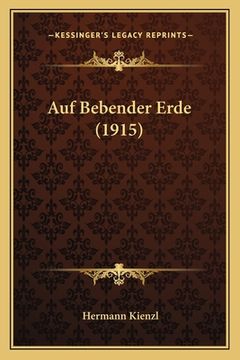 portada Auf Bebender Erde (1915) (en Alemán)
