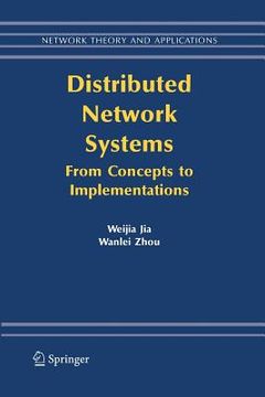 portada Distributed Network Systems: From Concepts to Implementations (in English)