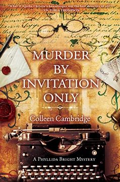 portada Murder by Invitation Only (a Phyllida Bright Mystery) (in English)