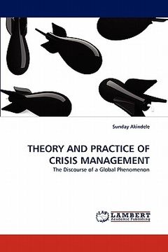 portada theory and practice of crisis management (en Inglés)