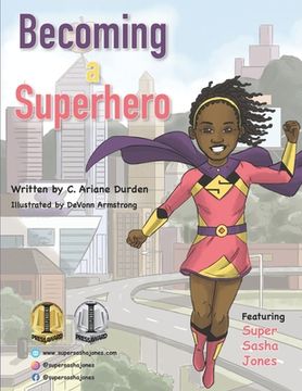 portada Becoming a Superhero (en Inglés)