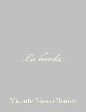 portada La horda (Spanish Edition)