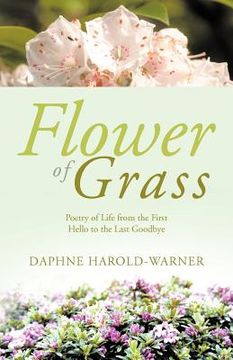 portada flower of grass (en Inglés)