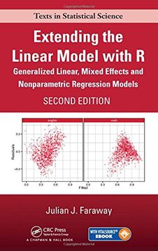 portada Extending the Linear Model With r: Generalized Linear, Mixed Effects and Nonparametric Regression Models, Second Edition (Chapman & Hall 
