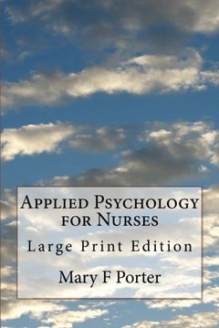 portada Applied Psychology for Nurses: Large Print Edition (en Inglés)