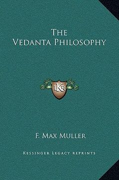 portada the vedanta philosophy (en Inglés)