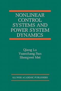 portada nonlinear control systems and power system dynamics (in English)