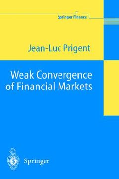 portada weak convergence of financial markets