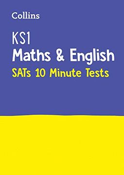 portada Ks1 Maths and English Sats 10-Minute Tests: For the 2022 Tests (Collins ks1 Sats Practice) (en Inglés)