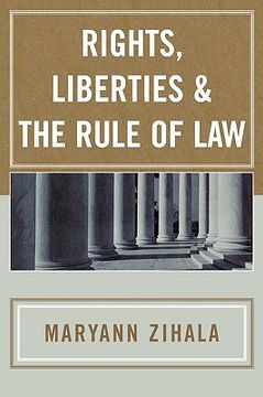 portada rights, liberties & the rule of law (en Inglés)