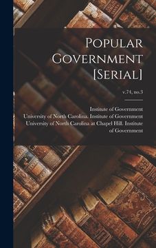 portada Popular Government [serial]; v.74, no.3 (en Inglés)