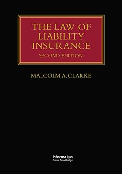 portada The law of Liability Insurance (Lloyd's Insurance law Library) (en Inglés)