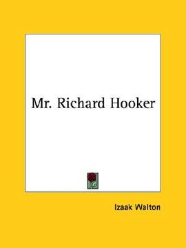 portada mr. richard hooker (in English)