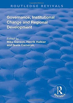 portada Governance, Institutional Change and Regional Development (en Inglés)