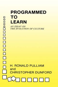 portada Programmed to Learn: An Essay on the Evolution of Culture (en Inglés)