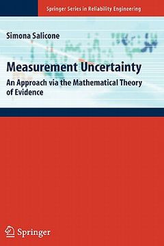 portada measurement uncertainty: an approach via the mathematical theory of evidence (en Inglés)