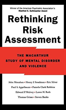 portada Rethinking Risk Assessment: The Macarthur Study of Mental Disorder and Violence (in English)