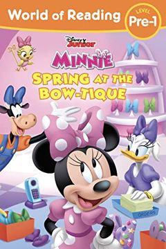 portada World of Reading Disney Junior Minnie Spring at the Bow-Tique (en Inglés)