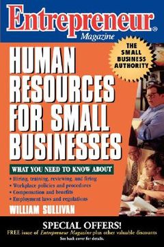 portada entrepreneur magazine: human resources for small businesses