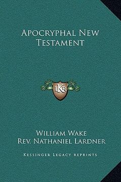 portada apocryphal new testament (en Inglés)