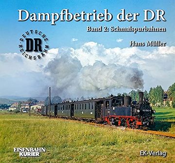 portada Dampfbetrieb der dr - Band 2 (en Alemán)