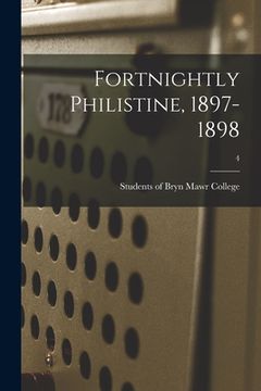portada Fortnightly Philistine, 1897-1898; 4 (in English)