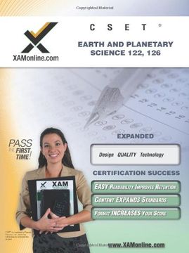 portada Cset Earth and Planetary Science 122, 126 Teacher Certification Test Prep Study Guide (en Inglés)