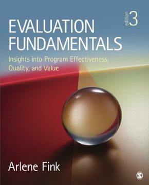 portada Evaluation Fundamentals: Insights into Program Effectiveness, Quality, and Value
