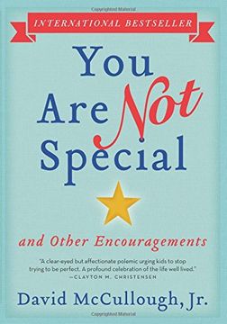portada You Are Not Special: ... And Other Encouragements