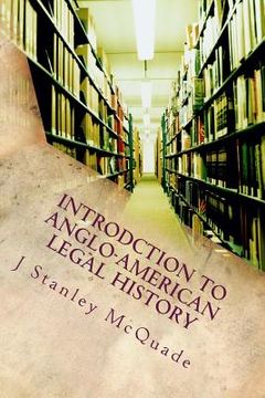 portada Introdction to Anglo-American Legal History (in English)