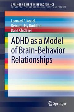 portada ADHD as a Model of Brain-Behavior Relationships (en Inglés)