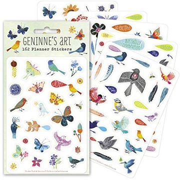 portada Geninne's art Planner Stickers (6 Unique Sheets, 162 Stickers) (in English)