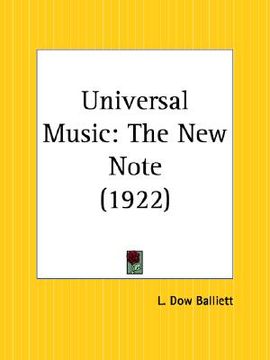 portada universal music: the new note (en Inglés)
