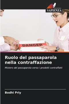 portada Ruolo del passaparola nella contraffazione (in Italian)