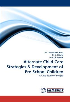 portada alternate child care strategies & development of pre-school children (en Inglés)