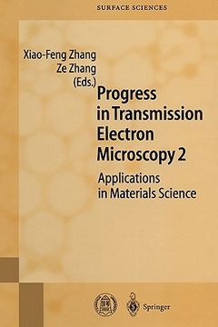 portada progress in transmission electron microscopy 2: applications in materials science (en Inglés)