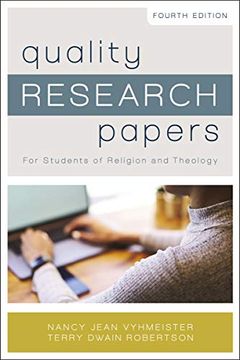 portada Quality Research Papers: For Students of Religion and Theology (in English)