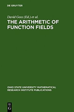 portada the arithmetic of function fields (en Inglés)