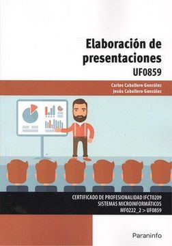 UF0859 ELABORACION DE PRESENTACIONES (En papel)