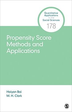 portada Propensity Score Methods and Applications (Quantitative Applications in the Social Sciences) (en Inglés)