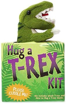 portada Hug a T-Rex Kit (book with plush) (en Inglés)
