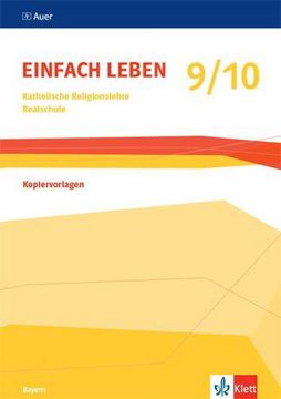 portada Einfach Leben 9/10. Ausgabe Bayern: Kopiervorlagen Klasse 9/10 (en Alemán)