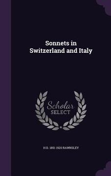 portada Sonnets in Switzerland and Italy (en Inglés)