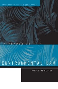 portada A Reader in Environmental law (Oxford Readings in Socio-Legal Studies) (en Inglés)