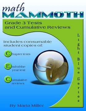 portada Math Mammoth Grade 3 Tests and Cumulative Reviews 