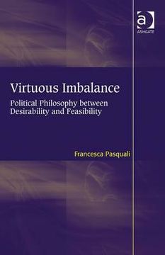 portada virtuous imbalance: political philosophy between desirability and feasibility (en Inglés)